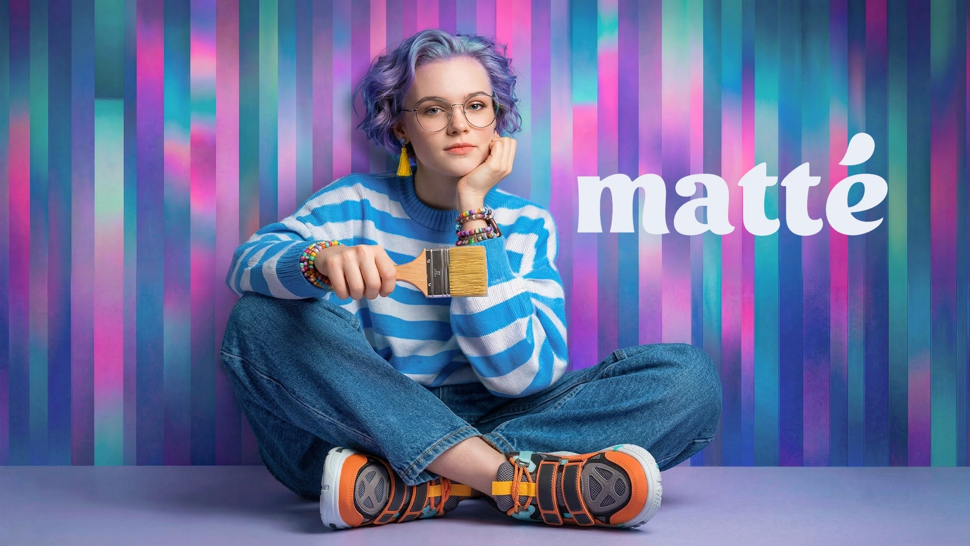 Matte — naming, logo, and packaging design for facade and decorative paints